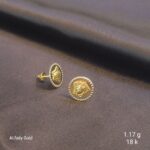حلق بناتي ذهب عيار 18