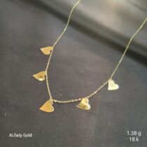 سلسلة بناتي ذهب عيار 18