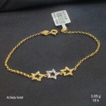 انسيال بناتي ذهب عيار 18