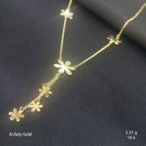 ⁦سلسلة بناتي بدلايه بناتي ذهب عيار 18⁩