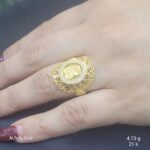 خاتم بناتي ذهب عيار ٢١