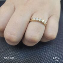 خاتم بناتي ذهب عيار 18⁩