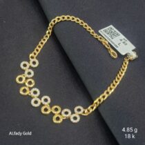 انسيال بناتي ذهب عيار 18