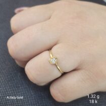 خاتم بناتي ذهب عيار 18⁩⁩