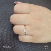 خاتم بناتي ذهب عيار 18⁩⁩