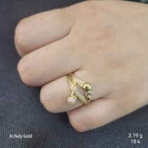 خاتم بناتي ذهب عيار 18⁩⁩