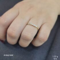 خاتم بناتي ذهب عيار 18⁩