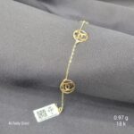 انسيال بناتي ذهب عيار 18 (20)