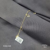 انسيال بناتي ذهب عيار 18