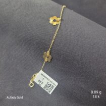 انسيال بناتي ذهب عيار 18