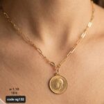 سلسلة ذهب عيار 18 بناتي أنيقة