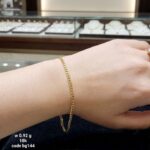 انسيال ذهب عيار 18 بناتي أنيق