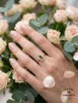 خاتم بناتي ذهب عيار 18