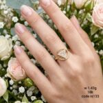 خاتم ذهب بناتي عيار 18