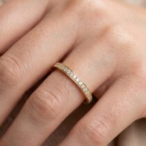 خاتم ذهب بناتي عيار 18