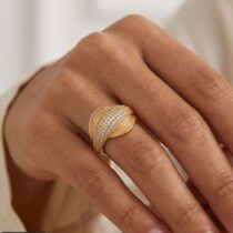 خاتم ذهب بناتي عيار 21