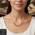 سلسلة ذهب عيار 18 بتصميم رقيق وعصري