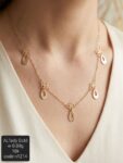 سلسلة ذهب عيار 18 بتصميم عصري وأنيق يناسب ذوقك الرفيع
