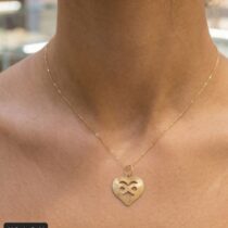 سلسلة ذهب عيار 18 بتصميم رقيق ومميز