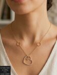 سلسلة ذهب عيار 21 بتصميم رقيق وجذاب