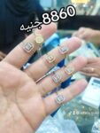 خاتم ذهب عيار 18 بتصميم أنيق وجذاب