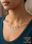 سلسلة ذهب عيار 18 بتصميم رقيق وأنيق لكل المناسبات